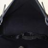 Mochila Hermès Herbag - Backpack en lona negra y cuero negro - Detail D2 thumbnail
