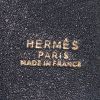Bolso para llevar al hombro Hermès Vintage en cuero azul marino - Detail D3 thumbnail