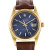 Reloj Rolex Oyster Perpetual Date de oro amarillo 18k Ref :  15038 Circa  1986 - 00pp thumbnail