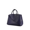 Louis Vuitton Montaigne large model handbag in blue empreinte monogram leather - 00pp thumbnail