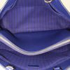 Louis Vuitton Montaigne large model handbag in blue empreinte monogram leather - Detail D3 thumbnail