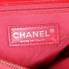 Chanel Shopping GST medium model bag worn on the shoulder or carried in the hand in red patent quilted leather - Detail D3 thumbnail
