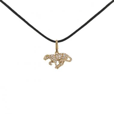 Colgante Cartier Panthère en oro amarillo y diamantes