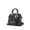 Dior Granville handbag in blue leather - 00pp thumbnail