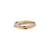 Bague Cartier Trinity taille XS en 3 ors, taille 54 - 00pp thumbnail
