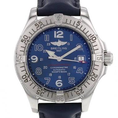 Breitling Superocean watch in stainless steel Ref:  A17360 Circa  2008