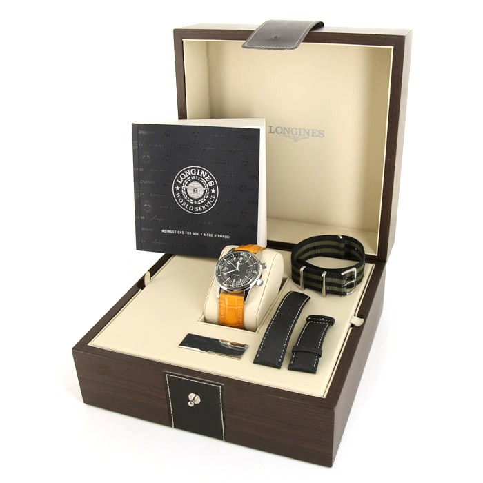 Reloj Longines Legend Diver de acero Ref :  L3.674.4 Circa  2010 - Detail D3