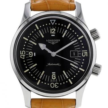 Reloj Longines Legend Diver de acero Ref :  L3.674.4 Circa  2010