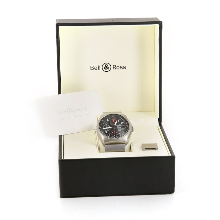 Bell & Ross watch in stainless steel