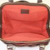 Louis Vuitton Belem handbag in brown damier canvas and brown leather - Detail D2 thumbnail