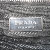 Prada Bauletto small model handbag in black leather saffiano - Detail D3 thumbnail