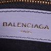 Balenciaga Classic City mini shoulder bag in grey leather - Detail D4 thumbnail