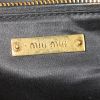 Miu Miu clutch in black leather - Detail D3 thumbnail