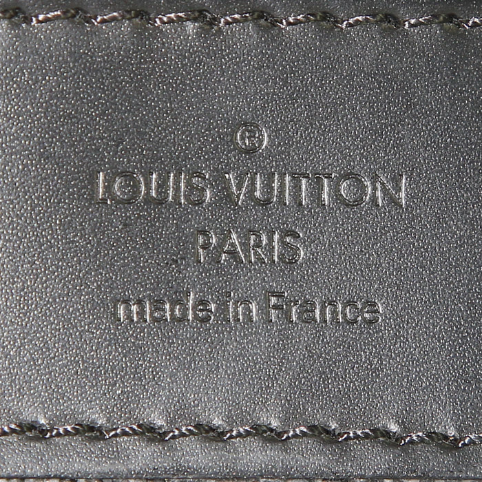 Louis Vuitton Bastille en lona a cuadros gris Graphite - Detail D3