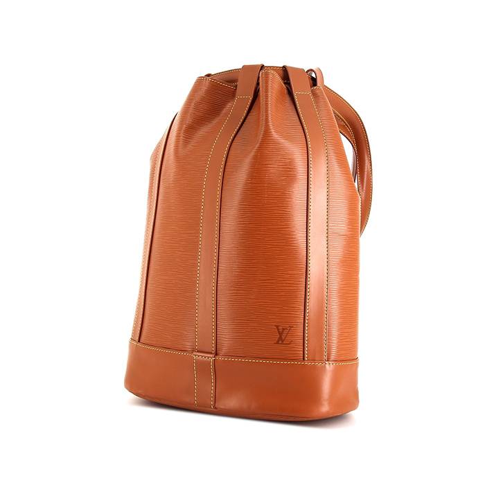 Randonnée leather backpack Louis Vuitton Brown in Leather - 35092703