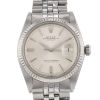 Rolex Datejust watch in stainless steel and white gold 14k Ref:  1601 Circa  1964 - 00pp thumbnail