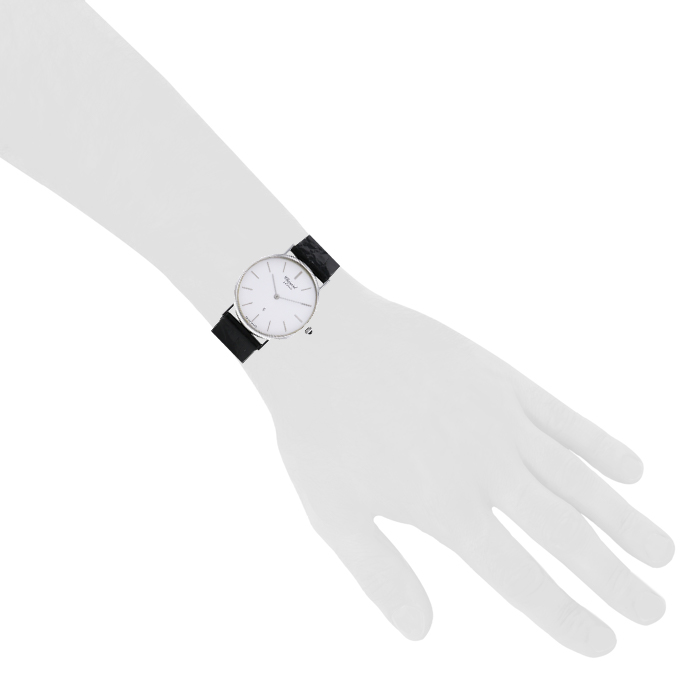 Chopard watch in white gold Ref: 1071 Circa 1990 - Detail D1