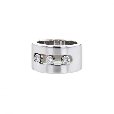 Anello Messika Move in oro bianco e diamanti