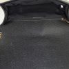 Chanel Boy large model shoulder bag in black quilted grained leather - Detail D3 thumbnail