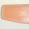 Hermès large model belt in black box leather - Detail D1 thumbnail