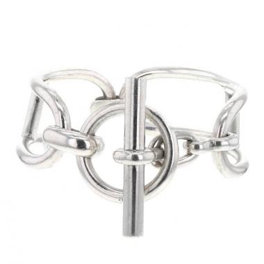 Bracelet époque années 80 Hermes Chaine d'Ancre en argent