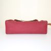Hermes Herbag handbag in red Imperial canvas and natural leather - Detail D4 thumbnail