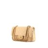 Chanel Timeless handbag in beige quilted leather - 00pp thumbnail