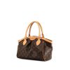 Louis Vuitton Tivoli handbag in brown monogram canvas and natural leather - 00pp thumbnail
