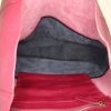 Celine Vertical shopping bag in burgundy and black bicolor leather - Detail D2 thumbnail