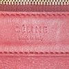 Celine Vertical shopping bag in burgundy and black bicolor leather - Detail D3 thumbnail
