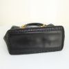 Dior Lady Dior medium model handbag in black leather - Detail D4 thumbnail