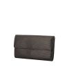 Portefeuille Louis Vuitton  Sarah en cuir épi noir - 00pp thumbnail