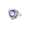 Mauboussin Tellement Divine Toi ring in white gold,  amethyst and diamonds - 00pp thumbnail