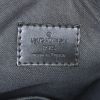 Louis Vuitton Amazone shoulder bag in grey damier canvas and black leather - Detail D3 thumbnail