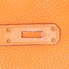 Sac à main Hermes Birkin 35 cm en cuir togo orange - Detail D4 thumbnail