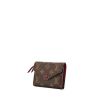 Louis Vuitton Victorine small wallet in brown monogram canvas - 00pp thumbnail