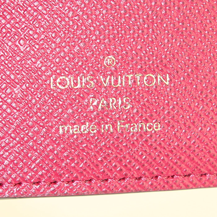 Louis Vuitton Victorine small wallet in brown monogram canvas - Detail D3