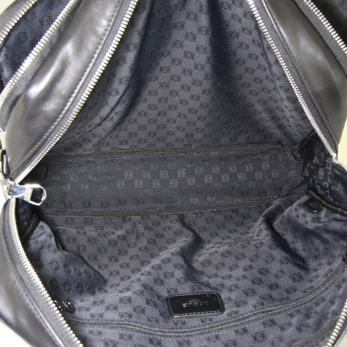 Borsa portadocumenti Loewe in pelle nera - Detail D2