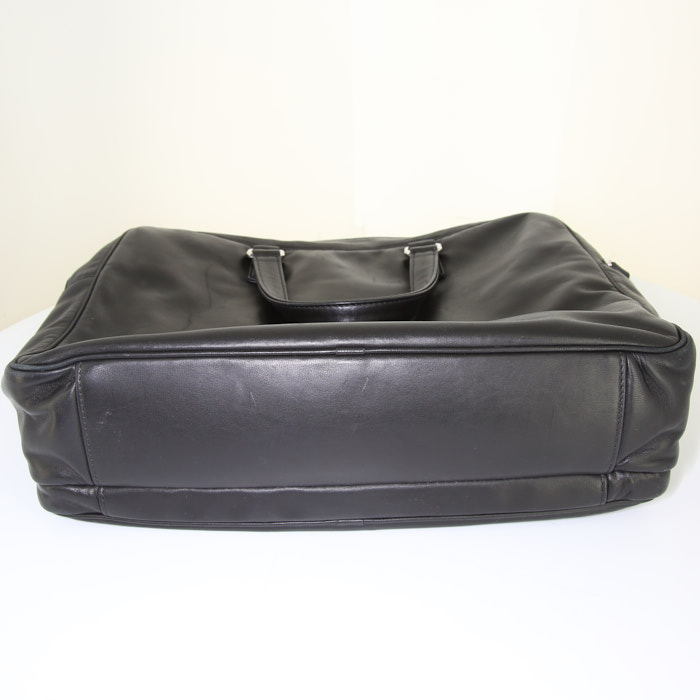 Porte-documents Loewe en cuir noir - Detail D4