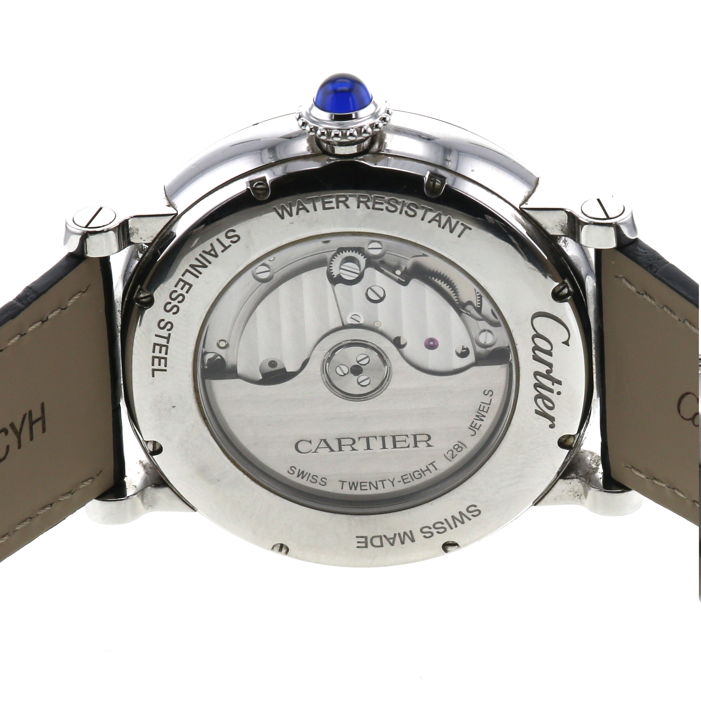 Montre Cartier Rotonde De Cartier en acier Ref :  3773 Vers  2010