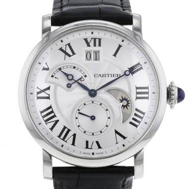 Orologio Cartier Rotonde De Cartier in acciaio Ref :  3773 Circa  2010