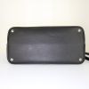 Prada Double shopping bag in black leather saffiano - Detail D5 thumbnail
