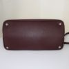 Prada Lux handbag in burgundy leather saffiano - Detail D5 thumbnail