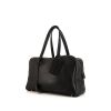 Hermes Victoria handbag in black leather taurillon clémence - 00pp thumbnail