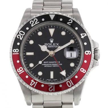 Reloj Rolex GMT-Master II de acero Ref :  16710 Circa  1988