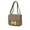 Hermes Constance handbag in grey ostrich leather - 00pp thumbnail