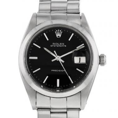 Reloj Rolex Oyster Date Precision de acero Ref :  6694 Circa  1968