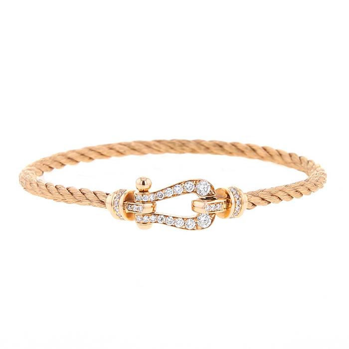 fred #force10 #jewel #bracelet  Bracelets, Pink and gold, Rope bracelet