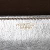 Hermes Drag handbag in brown box leather - Detail D3 thumbnail