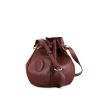 Cartier Must De Cartier - Bag shoulder bag in burgundy leather - 00pp thumbnail